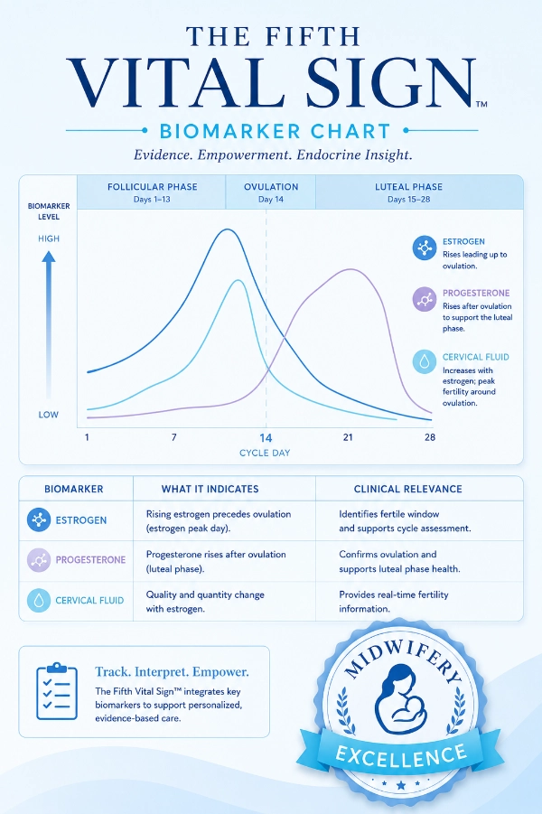 The fifth vital sign biomarker chart
